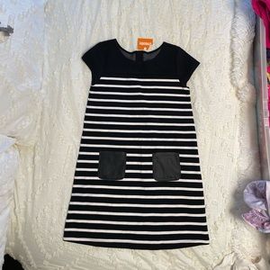 Girls Gymboree dress size 10, A line with little leather pocket detail!